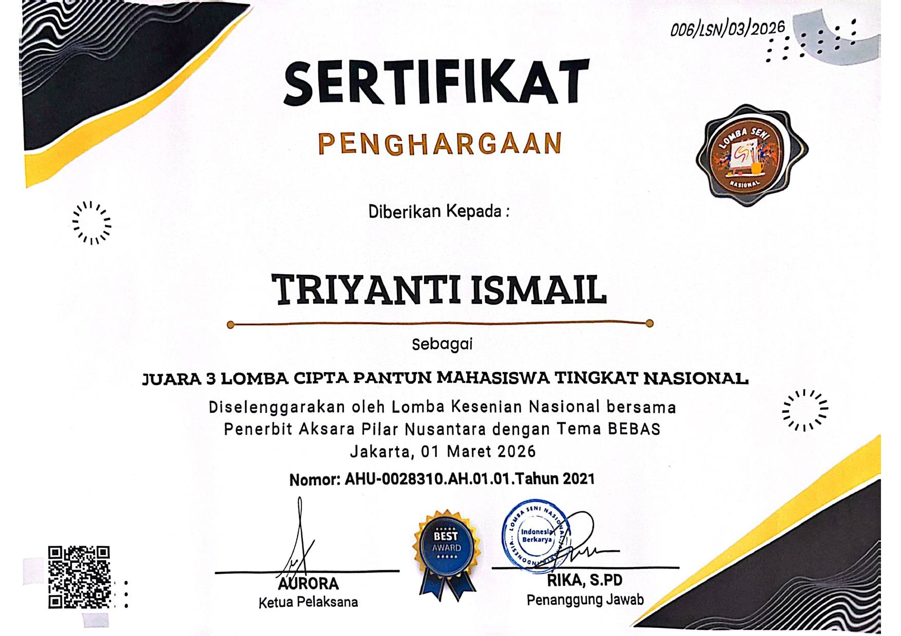 Piagam 5